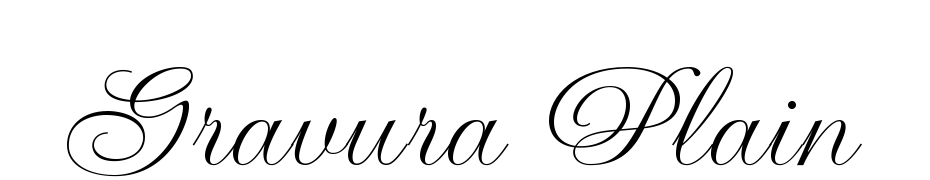 Gravura Plain Font Download Free